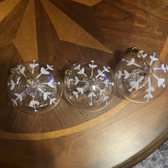 Lenox Crystal Windsor Ornaments  set of 3 - Picture 7 of 11